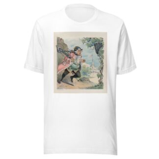 The tortures of Father Knickerbocker-Tantalus by Udo Keppler T-Shirt