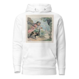 The tortures of Father Knickerbocker-Tantalus by Udo Keppler Hoodie