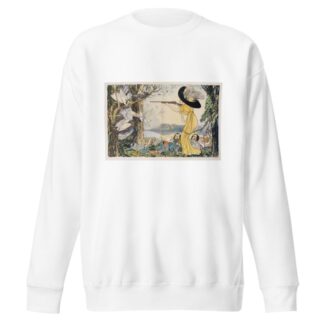 The woman behind the gun by Gordon Ross Sweatshirt