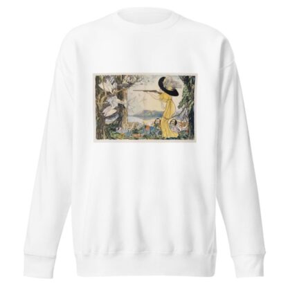 The woman behind the gun by Gordon Ross Sweatshirt