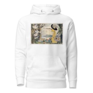 The woman behind the gun by Gordon Ross Hoodie