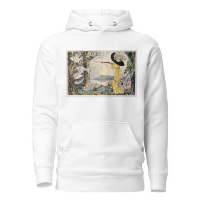 The woman behind the gun by Gordon Ross Hoodie