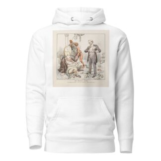 The Morning After. The bride’s father – Let’s see, gentlemen; Where were we by Louis Glackens Hoodie