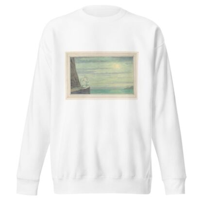 C’est extraordinaire combien la lune ne fait de l’effet by Herbert Crowley Sweatshirt