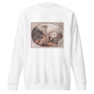 The Four Times of Day; L’Après Midi by Gilles Demarteau the Elder Sweatshirt