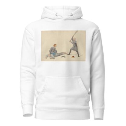 An offender undergoing the Bastinade by George Henry Mason Hoodie