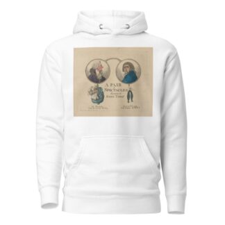 A pair of spectacles easily seen thro’. by Robert Dighton Hoodie
