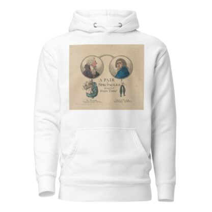 A pair of spectacles easily seen thro’. by Robert Dighton Hoodie