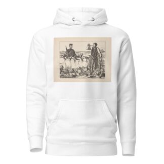 Hunting and fishing Pl.13 by Honoré Daumier Hoodie