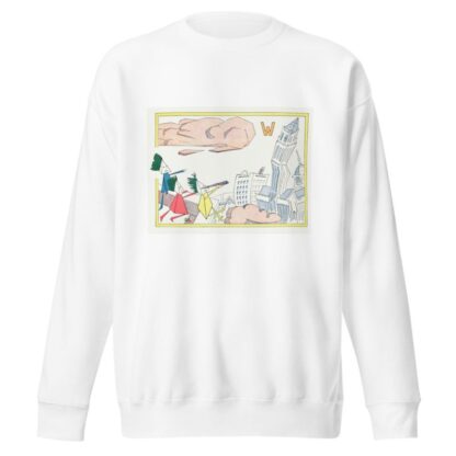 The Cubies ABC – W by Earl Harvey Lyall Sweatshirt