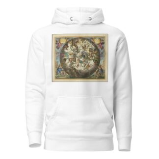 Haemisphaerium Stellatum Australe Cum Aequali Sphaerarum Proportione by Andreas Cellarius Hoodie