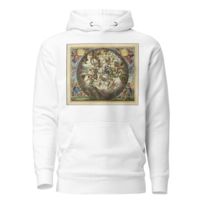 Haemisphaerium Stellatum Australe Cum Aequali Sphaerarum Proportione by Andreas Cellarius Hoodie