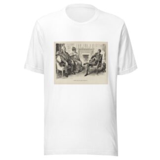Looking over his latest investment by Charles Dana Gibson T-Shirt