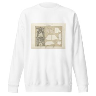 Avis essentiel. Voir le note II à la fin du volume de texte pour l’explication des Fig. 12 et 13. by Jules Verdellet Sweatshirt