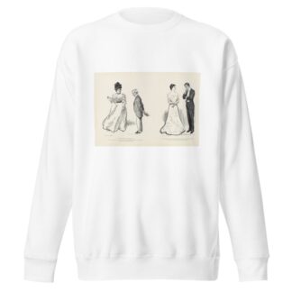 A continous performance by Charles Dana Gibson Sweatshirt
