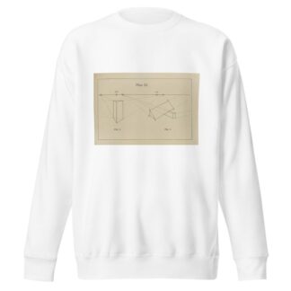 The principles of perspective as applied to model drawing & sketching from nature Pl.11 by George Trobridge Sweatshirt