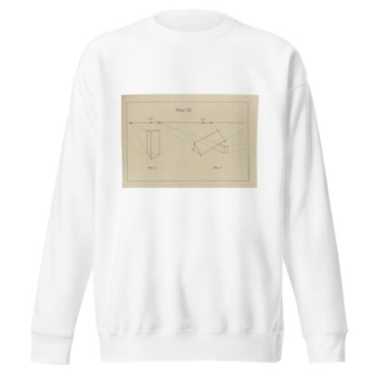 The principles of perspective as applied to model drawing & sketching from nature Pl.11 by George Trobridge Sweatshirt