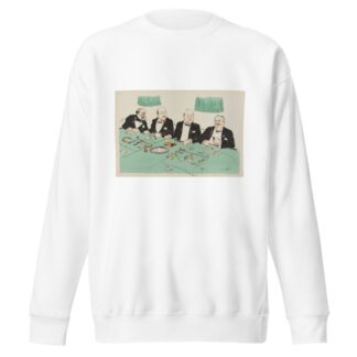 quatre personnages au casino by Georges Goursat (Sem) Sweatshirt