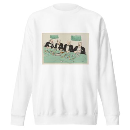 quatre personnages au casino by Georges Goursat (Sem) Sweatshirt