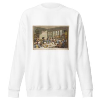 Easter Tuesday, or the parish-meeting dinner by Thomas Rowlandson Sweatshirt