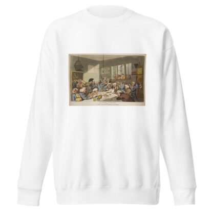 Easter Tuesday, or the parish-meeting dinner by Thomas Rowlandson Sweatshirt