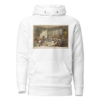 Easter Tuesday, or the parish-meeting dinner by Thomas Rowlandson Hoodie