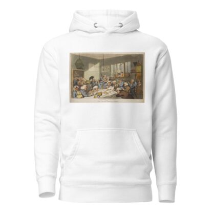 Easter Tuesday, or the parish-meeting dinner by Thomas Rowlandson Hoodie