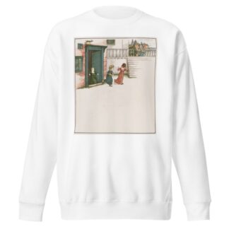 The Pied Piper of Hamelin Pl 26 by Kate Greenaway Sweatshirt
