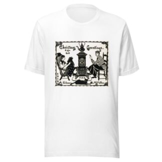 Christmas Greetings 1918 by Mildred McMillen T-Shirt