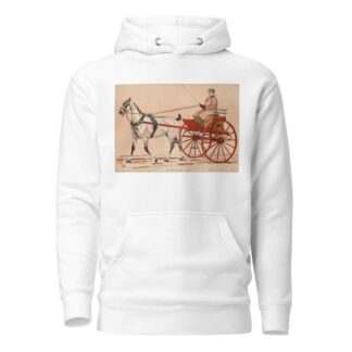 Exercising cart by Edward Penfield Hoodie