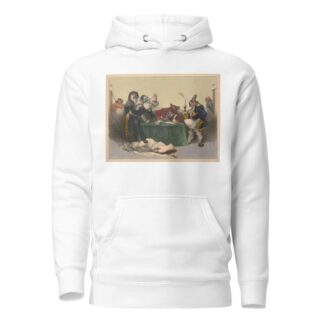 Conference in London by Honoré Daumier Hoodie