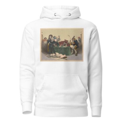 Conference in London by Honoré Daumier Hoodie