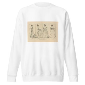 People who will have their own way. The girl who wanted a small waist by Charles Dana Gibson Sweatshirt