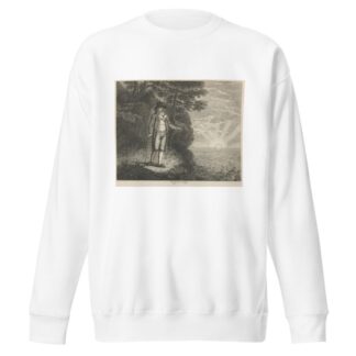Fable XXXIX. The Man and the Flea by John Wootton Sweatshirt
