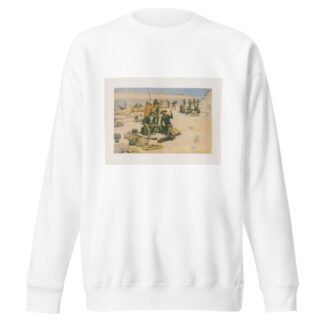 The great explorers. VIII-Lewis and Clark by Frederic Remington Sweatshirt