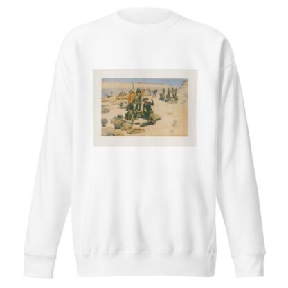 The great explorers. VIII-Lewis and Clark by Frederic Remington Sweatshirt