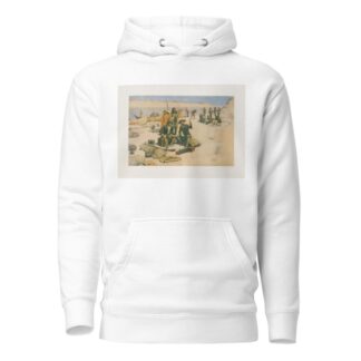 The great explorers. VIII-Lewis and Clark by Frederic Remington Hoodie