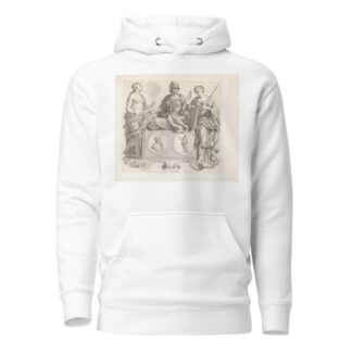Portret van Nicolo Barbarigo en de personificaties van Welsprekendheid, Waarheid en Waakzaamheid by Robert van Audenaerde Hoodie