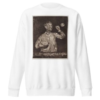The Boy with soap bubbles by Édouard Manet Sweatshirt