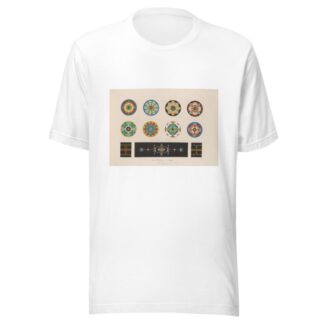 Ornamente aller klassischen Kunst-Epochen nach den Originalien in ihren eigenthümlichen Farben Pl.090 by Wilhelm Zahn T-Shirt