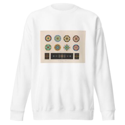 Ornamente aller klassischen Kunst-Epochen nach den Originalien in ihren eigenthümlichen Farben Pl.090 by Wilhelm Zahn Sweatshirt