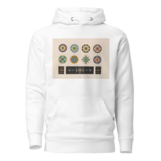 Ornamente aller klassischen Kunst-Epochen nach den Originalien in ihren eigenthümlichen Farben Pl.090 by Wilhelm Zahn Hoodie