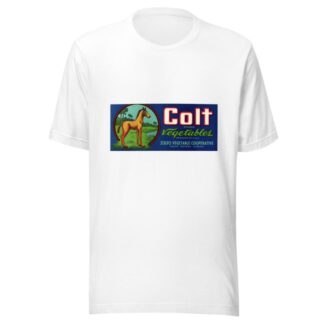 Colt Brand Vegetables Label by Anonymous T-Shirt