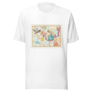 Ophiuchus seu Serpentarius… Coelum Stellatum by Johann Elert Bode T-Shirt