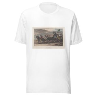 The Sands by Thomas Rowlandson T-Shirt