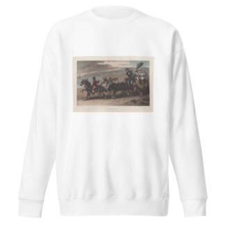 The Sands by Thomas Rowlandson Sweatshirt