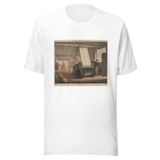 Progress of Cotton; #12 Printing by James Richard Barfoot T-Shirt