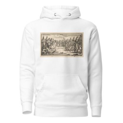 Breaking the Legs by William Hogarth Hoodie