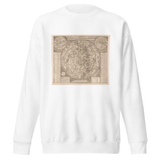 Hemelkaart met de noordelijke sterrenbeelden Planisphaerii coelestis hemisphaerium septentrionale by Peter Schenk the Elder Sweatshirt