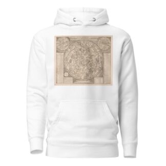 Hemelkaart met de noordelijke sterrenbeelden Planisphaerii coelestis hemisphaerium septentrionale by Peter Schenk the Elder Hoodie